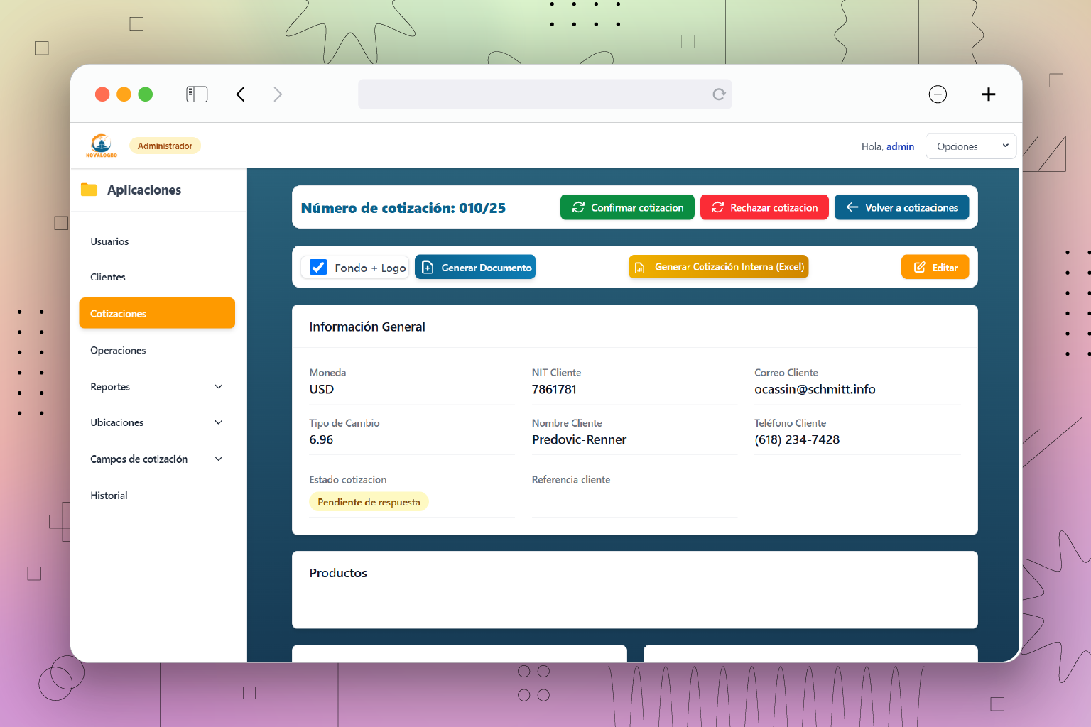 Quotation Management System